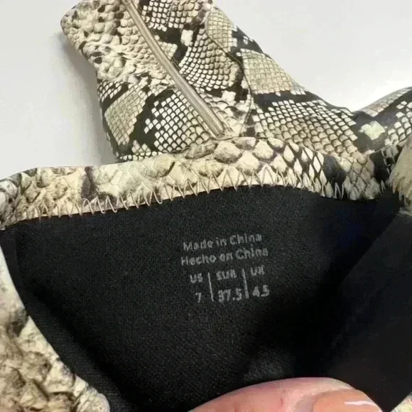 Call It Spring snakeskin booties - Picture 6 of 6